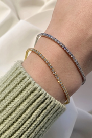 Maddie Tennis Bracelet 2MM (Demi-Fine)